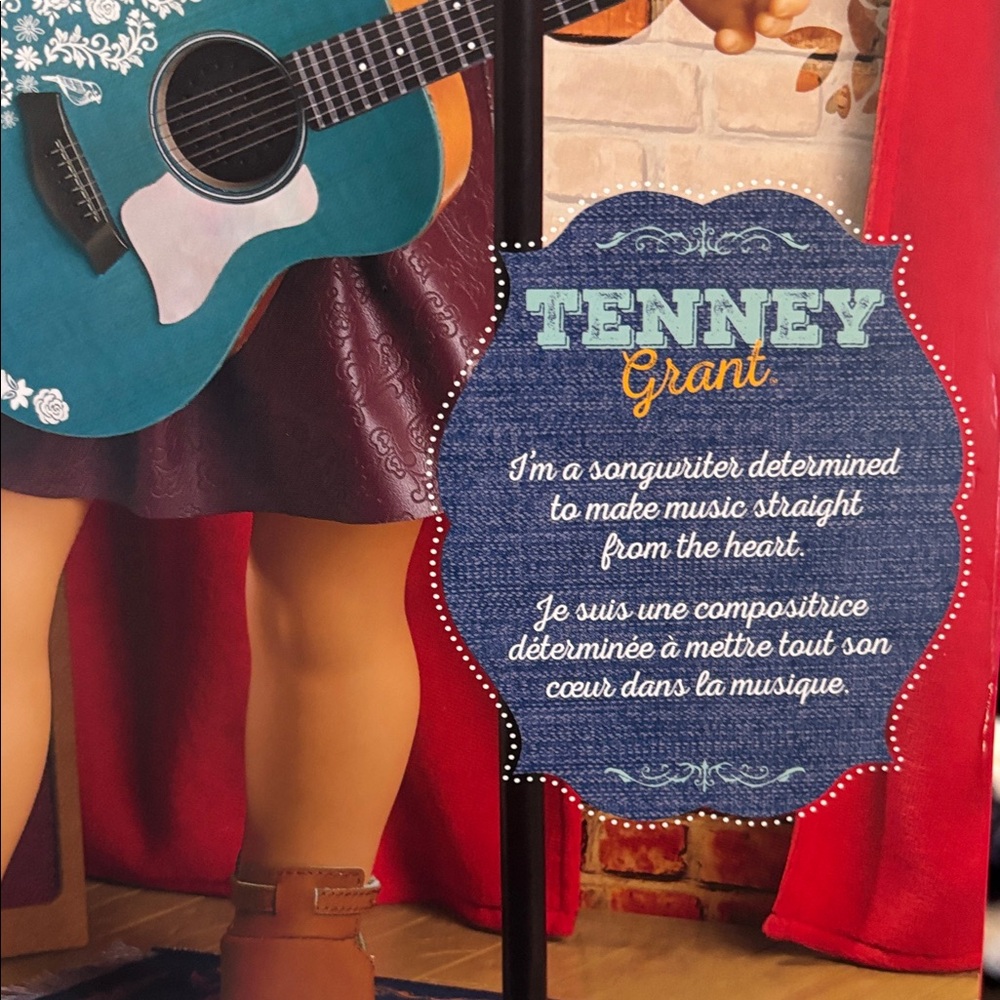 American Girl Tenney Grant Doll - Pink and Denim - Picture 6 of 11